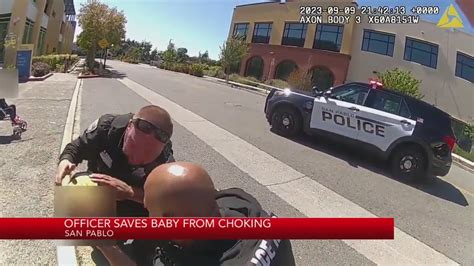 San Pablo cop who saved choking baby is new father